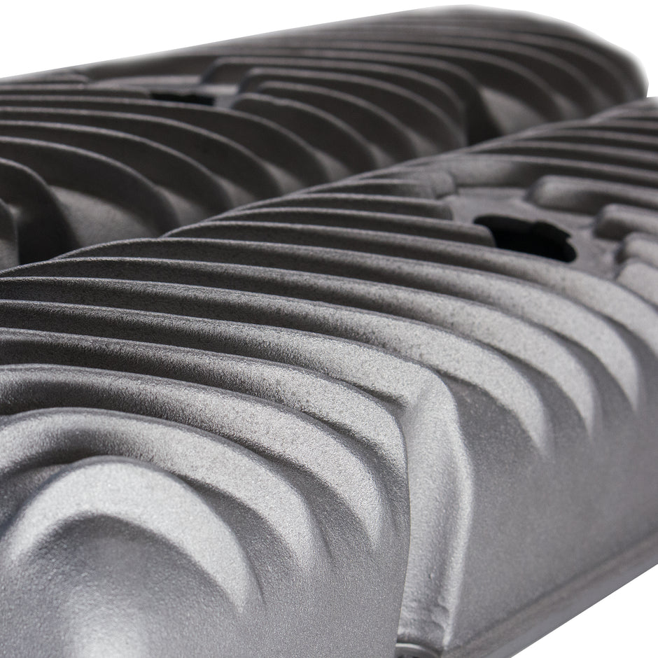 Small Block Chevy Valve Covers – Angled Fin Cast Aluminum (1960–1986 SBC)