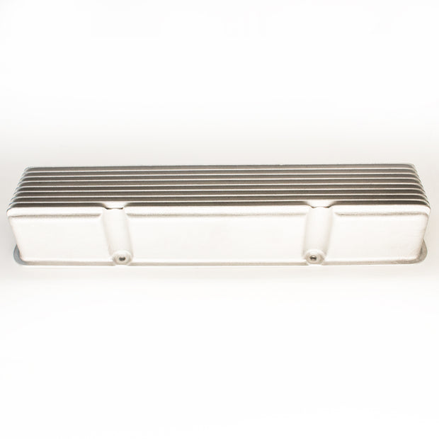 Small Block Chevy Valve Cover Set (Traditional Fin)