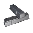 Small Block Chevy Finned Aluminum Valve Covers (Perimeter Bolt) | Traditional Fin SBC 1960 -1986