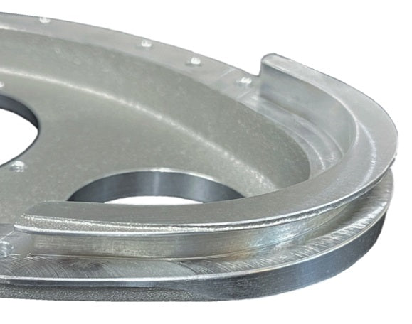 409 Chevy W-Block finned aluminum timing cover (side 2)