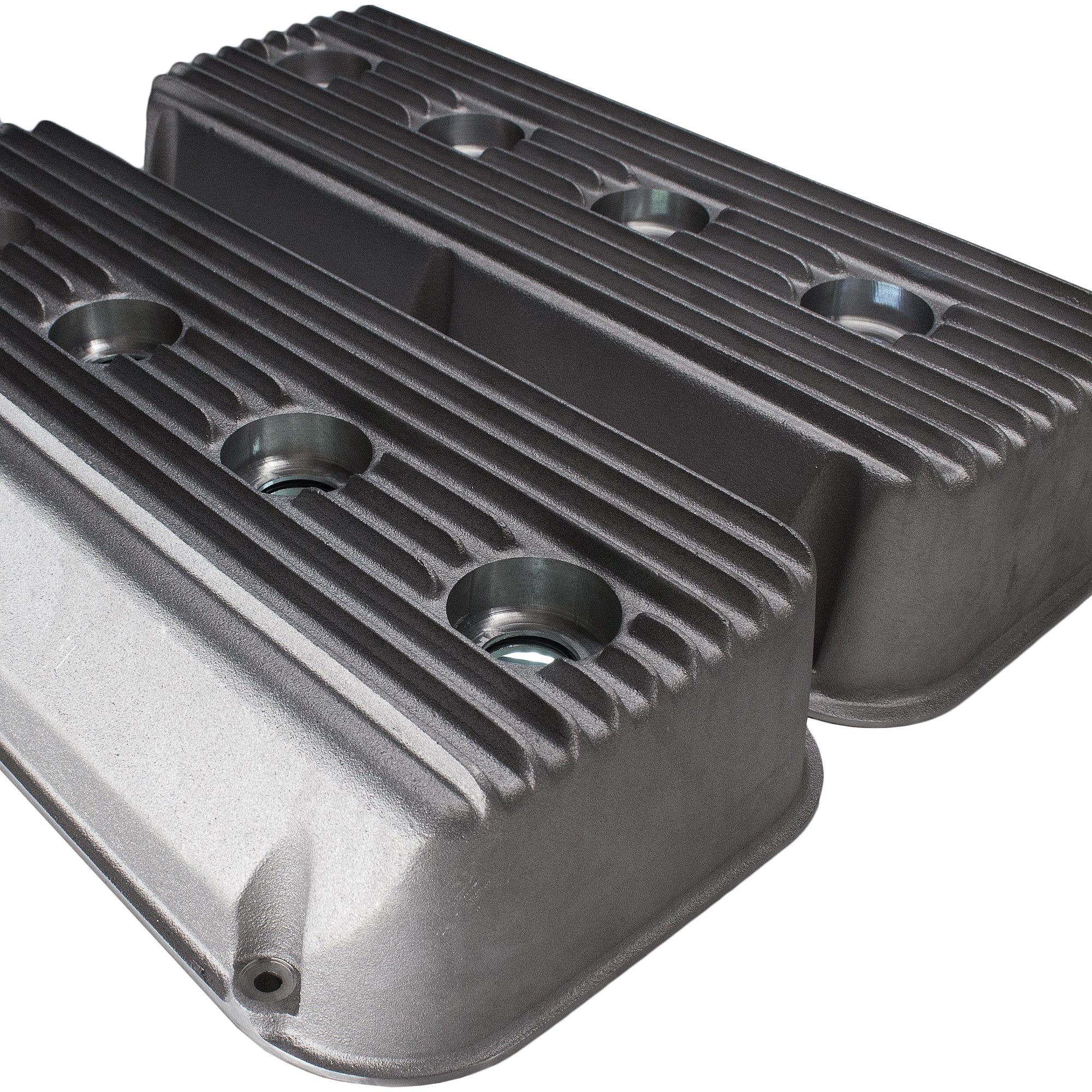 Chrysler Early Hemi Valve Covers – 331, 354, 392 (10-Fin Cast Aluminum)