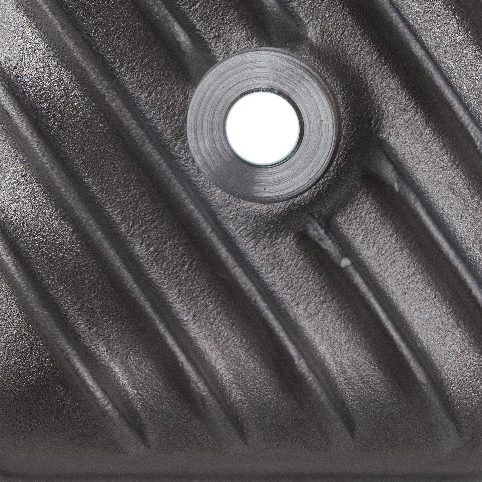 Ford Y-Block Finned Aluminum Valve Cover Set | 272 292 312 (Diagonal Fin Design)