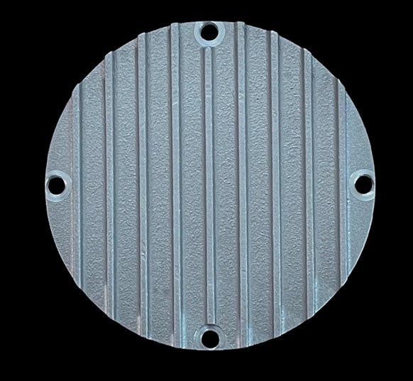 Blank finned cam cover plate 