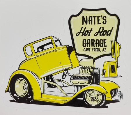 NHRG Funny Car Sticker