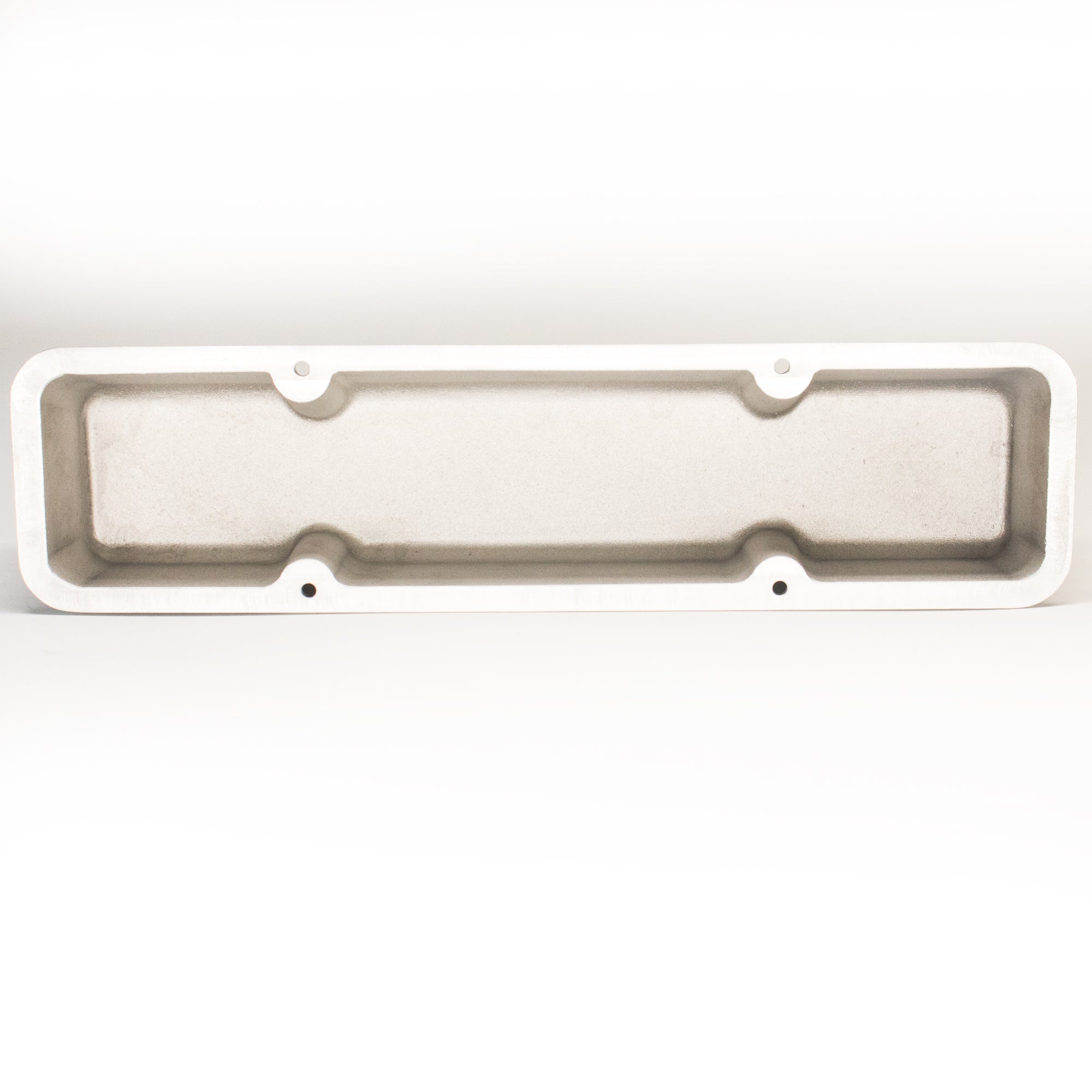 Small Block Chevy 350 finned aluminum perimeter bolt valve covers