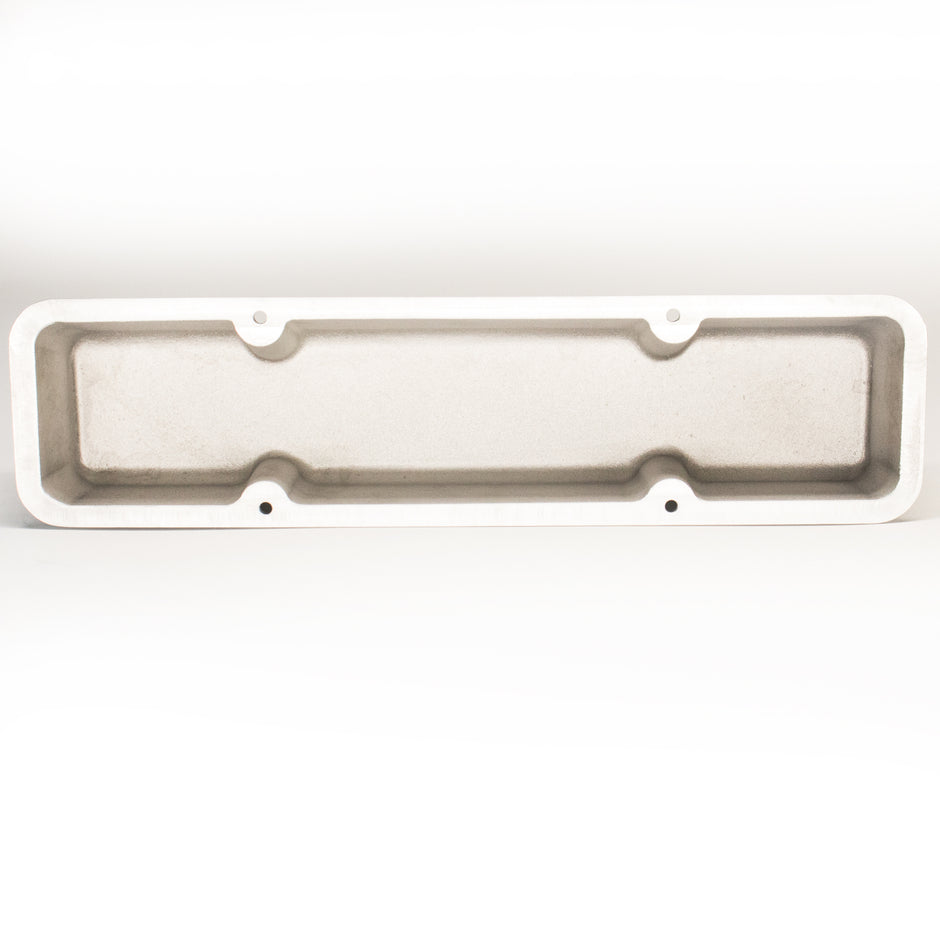 Small Block Chevy 350 finned aluminum perimeter bolt valve covers