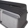 Small Block Chevy 350 finned aluminum perimeter bolt valve covers