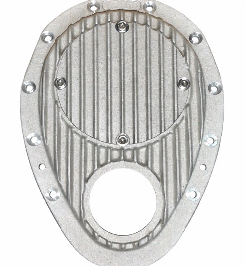 sbc-finned-aluminum-timing-cover