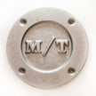 M/T style aluminum exhaust header block off plate 4 hole pattern