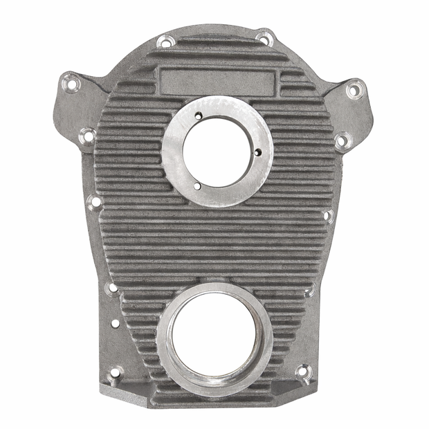 Buick 401 Nailhead finned aluminum timing cover Weiand style