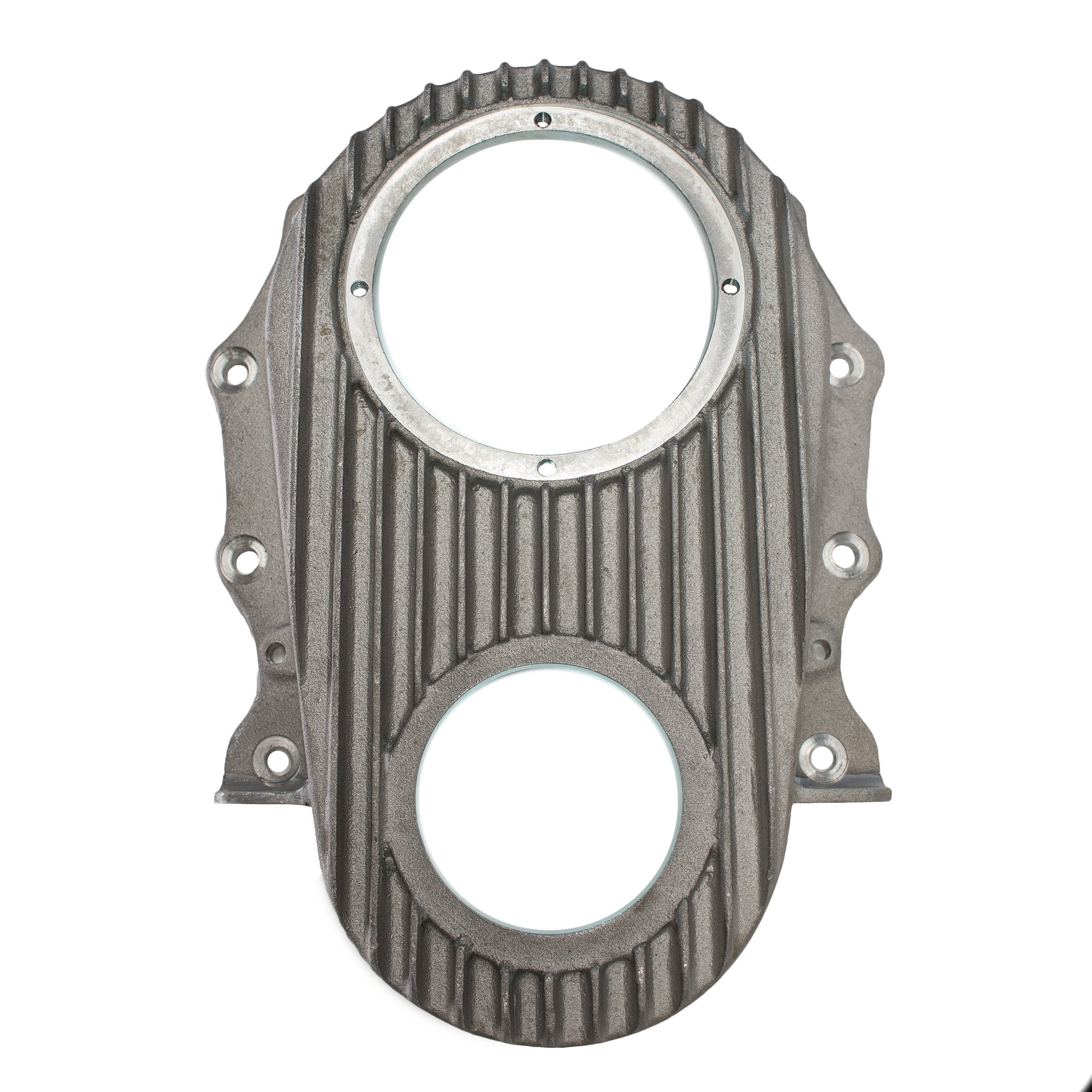 Chrysler 392 Early Hemi finned cast aluminum timing cover PARKER pattern