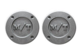 M/T style aluminum exhaust header block off plate 4 hole pattern
