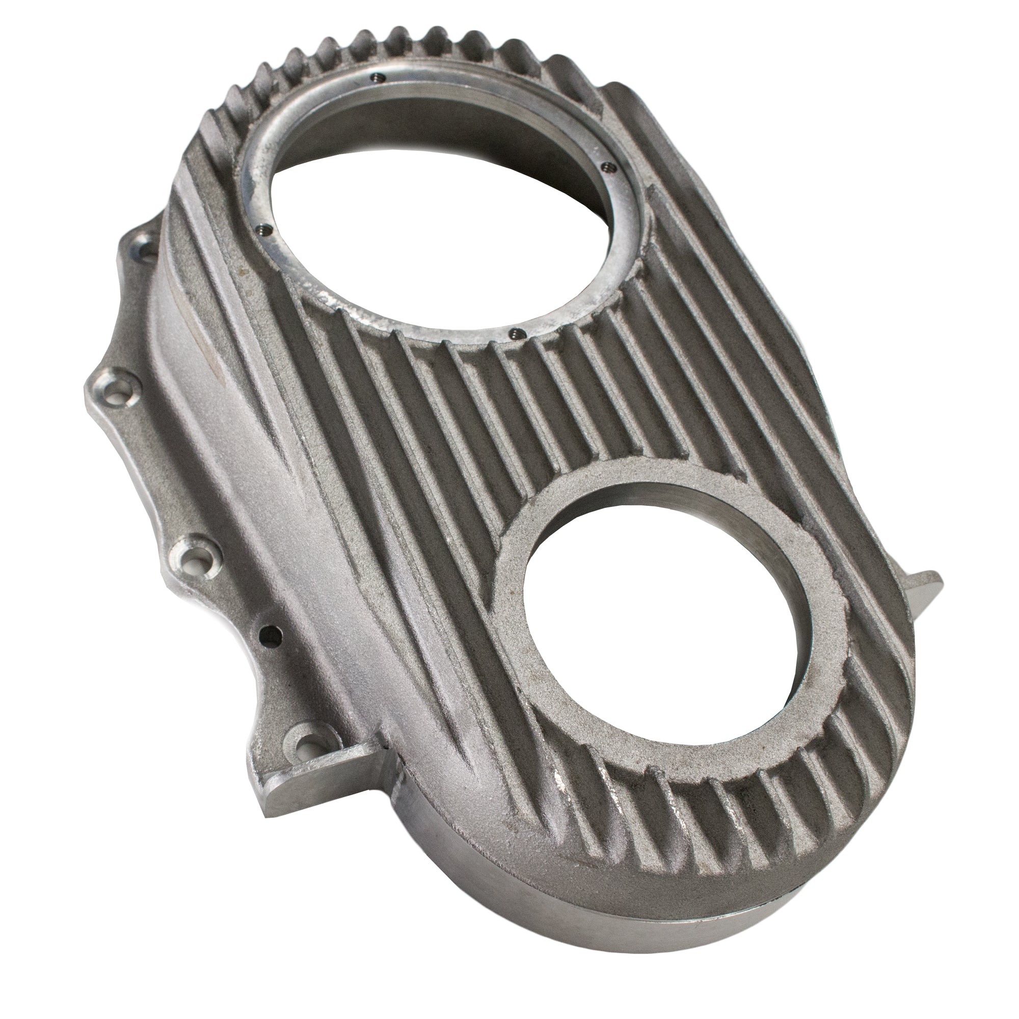 Chrysler 392 Early Hemi finned cast aluminum timing cover PARKER pattern