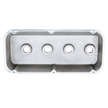 Chrysler Early Hemi 392 finned cast aluminum valve covers 10-fin design