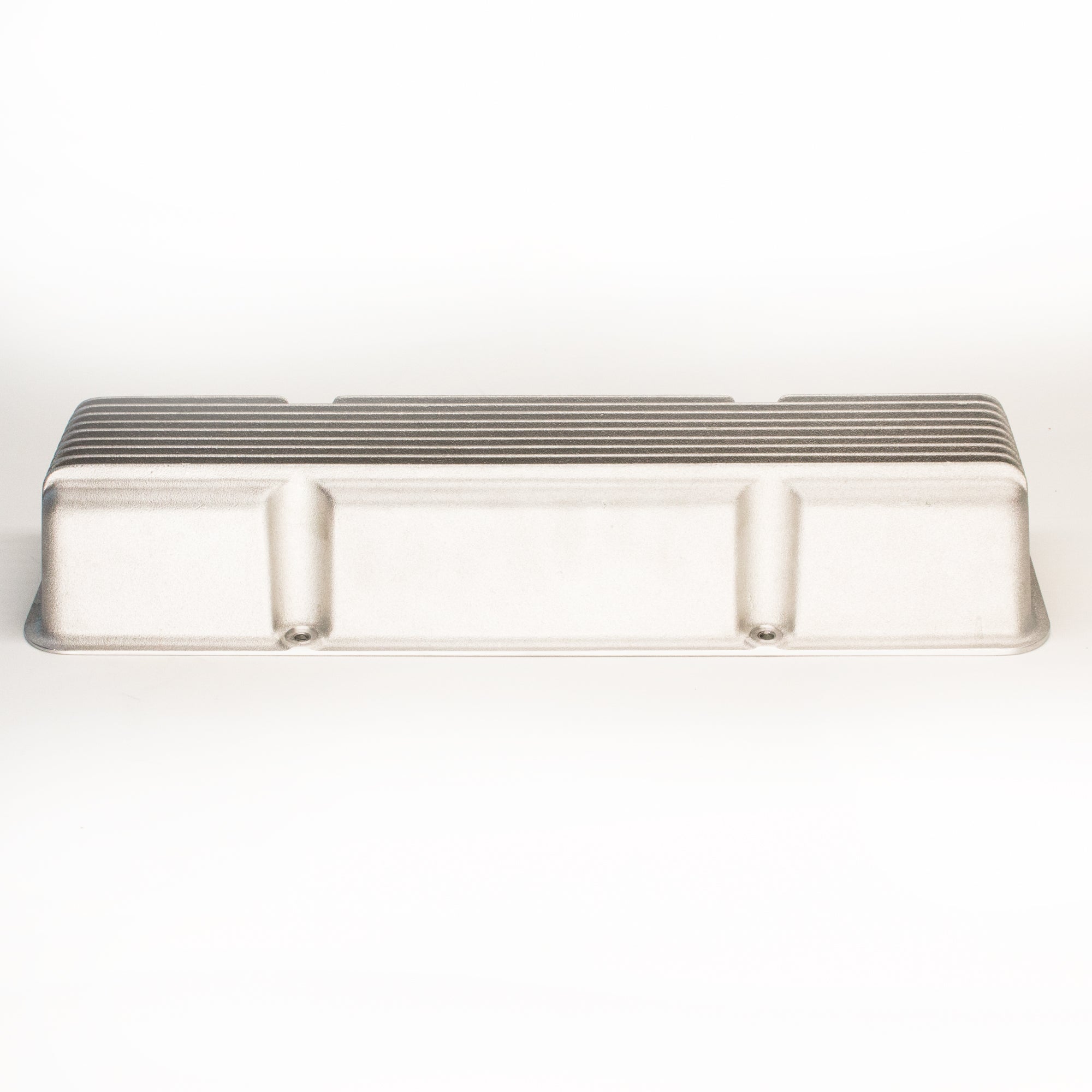 Small Block Chevy 350 finned aluminum perimeter bolt valve covers